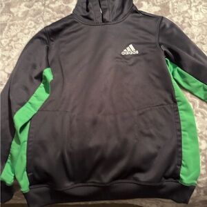 Adidas Charcoal and White Jacket